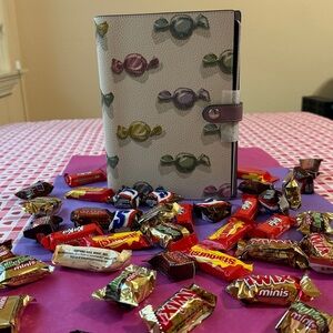 🍬 COACH NOTEBOOK WITH CANDY PRINT BUNDLE  🍬 NWT 🍬